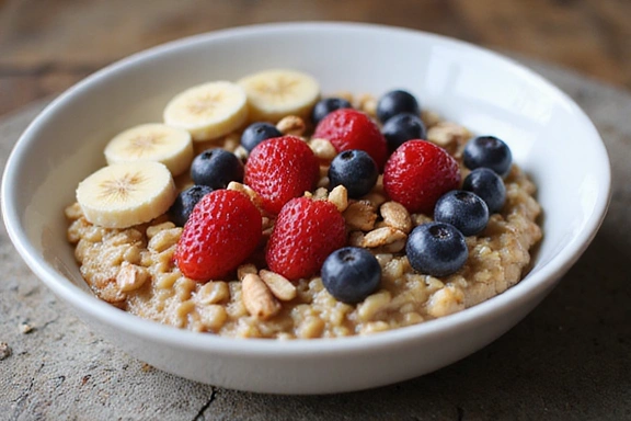 Vitalitasplusc reggeli zabkása gyümölcsökkel